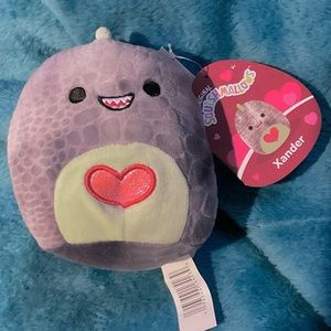 SQUISHMALLOWS Valentines Xander the Trex 5in NWT